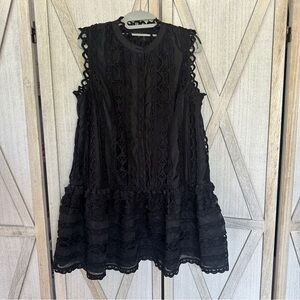 Endless Rose Black Lace Dress